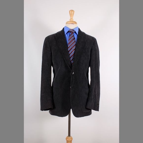 Corneliani Other - Corneliani 38R Gray Cotton Sport Coat Y779